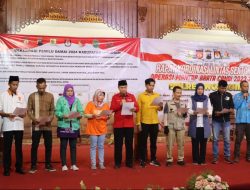 Jelang Pemilu 2024, 14 Parpol di Kab Wonogiri Deklarasikan Pemilu Damai