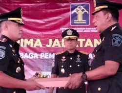 Serah Terima Jabat Baru Kalapas IIA Sidoarjo