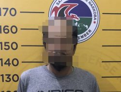 Diduga Edarkan Narkotika, Warga Sumbersari Jember Ditangkap Polisi