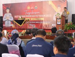 Tasyakuran Hut Humas Polri ke-72, Ini Harapan Kapolres Wonogiri