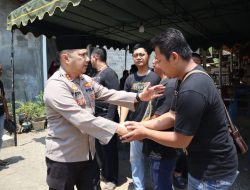 Takziah ke Rumah Duka Andan Wisnu Wardana, Kapolres Kediri Kota Berkomitmen Ungkap Kasus Pengroyokan