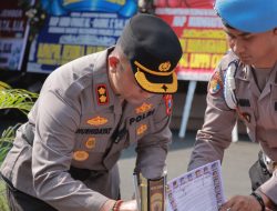 Kapolres Pimpin Serah Terima 3 Pejabat Utama dan 5 Kapolsek Jajaran Polres Jember