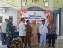 Kades Butoh Kabupaten Bojonegoro Gunawan Setya Lantik Ahmad Triono Sebagai Kasun Butoh Lor