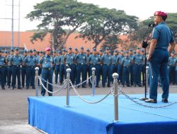 Letjen TNI Marinir Suhartono Pimpin Apel Khusus Antap dan Siswa Jelang Sertijab