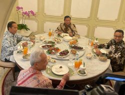 Presiden Jokowi Undang Tiga Capres Makan Siang