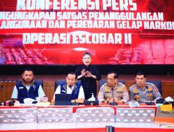 Satgas P3GN Polri Ungkap 1.532 Tersangka Narkoba