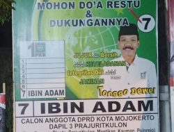 Ibin Adam Caleg PKB Dapil 3 Pralon Yakin Terpilih Menjadi Dewan, Tapi Mengeluh Gambarnya Banyak yang Rusak
