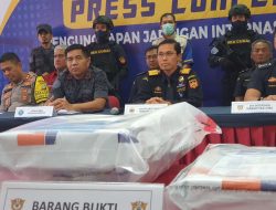 Bea Cukai Ungkap 414 Kilogram Narkoba, 72 Urang jadi Tersangka