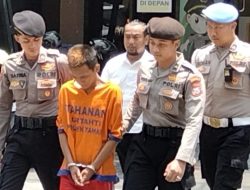 Pencuri Besi Ulir Rel KA Stasiun Sepanjang Diringkus Polisi Sidoarjo