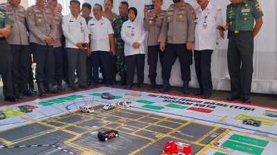 Simulasi SISPAMKOTA Digelar di Pendopo, Cegah Potensi Konflik Selama Tahapan Pemilu di Bojonegoro 