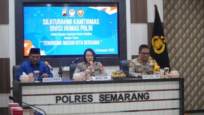 Cegah Paham Radikalisme, Div Humas Polri Gelar Silaturahmi Kamtibmas di Polres Semarang