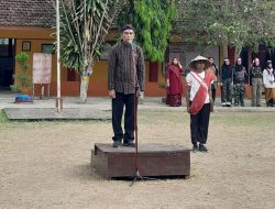 SMPN 1 Tempurejo Gelar Upacara Hari Pahlawan Nasional dan Pelantikan Pengurus OSIS