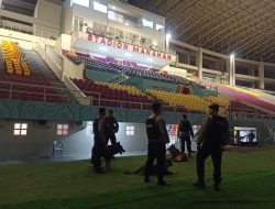 Antisipasi Ancaman Bahan Peledak, Tim Satwa dan Satuan Gegana Sterilisasi Stadion Manahan