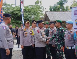 Wakapolda Jateng Tinjau Pospam Ops Aman Bacuya di Perbatasan Wonogiri