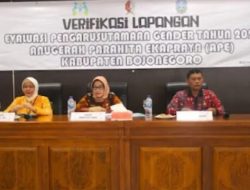 Sukseskan APE 2023, Pemkab Bojonegoro Ikuti Verifikasi Lapangan PUG