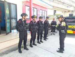 Satgas Preventif Ops Aman Bacuya Jateng 2023 Patroli di Bandara Adi Sumarmo, Memastikan Situasi Kondusif Selama Gelaran Piala Dunia U-17