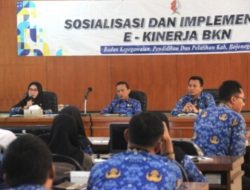 Jajaran ASN Dilingkup Pemkab Bojonegoro Mengikuti Sosialisasi dan Implementasi E-Kinerja BKN