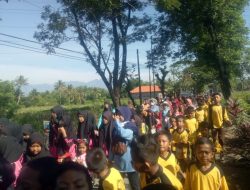 Memperingati HGN 2023, PGRI Kecamatan Pakusari Jember Gelar Jalan Sehat