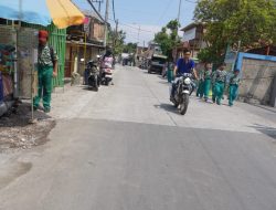 Bupati Sidoarjo Kebut Proyek Betonisasi Tropodo I Untuk Kelancaran Lalu Lintas Ekonomi