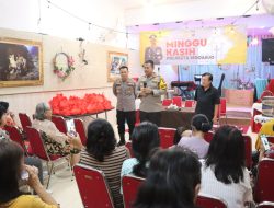 Polresta Sidoarjo Gelar Minggu Kasih di Gereja Mahanaim