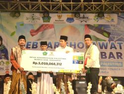Bupati Sidoarjo Gelar Sholawat dan Galang Bantuan untuk Palestina Terkumpul Rp5 Miliar