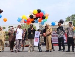 Wakapolres Wonogiri Hadir Dan Pimpin Pengamanan Apel Siaga Pengawasan Tahapan Kampanye Pemilu 2024