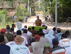 Ketua HKTI Jember, Moh. Sholeh Kumpulkan Para Petani Desa Lojejer