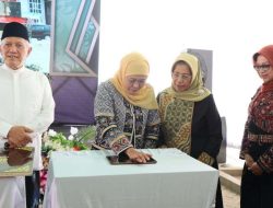 Gubernur Jawa Timur Khofifah Resmikan MTs Sains Salahuddin Wahid Tebuireng Puteri Jombang