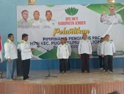 DPC HKTI Kabupaten Jember Lantik 3 Pengurus PAC di Korwil 6
