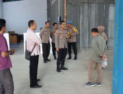 Kapolres Kubu Raya Pastikan Gudang Logistik Pemilu 2024 Terjaga Aman