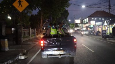 Operasi Mantap Brata 2023-2024, Polres Buleleng Blue Light Patrol Wujudkan Harkamtibmas
