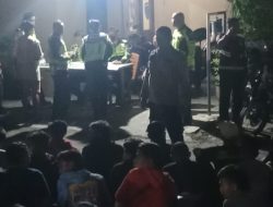 Bikin Resah Masyarakat, Personil Gabungan Gerebek Balap Liar di Bypass Balongbendo