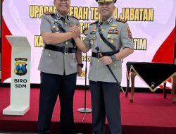 AKBP Christian Tobing Resmi Menjabat Kapolrestas Sidoarjo