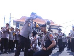 Awal Tahun 2024, 66 Personel Polres Bojonegoro Naik Pangkat