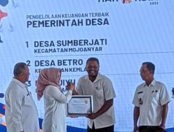 Peringati Hakordia 2023, Bupati Ikfina Berikan Penghargaan Kepada Kepala OPD dan Kades Terbaik Pengelolaan Keuangan