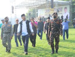 Bupati Sidoarjo Bersama Warga Deklarasi Pemilu  Damai Pemilih Pemula