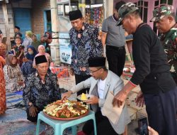 Bupati Sidoarjo Syukuran Bersama Warga Atas Selesainya Pembangunan Jembatan “Shirotol Mustaqim” Desa Klurak