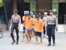 5 Orang Residivis Pencuri Motor di Daerah Sidoarjo Diringkus Polisi