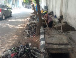 Antisipasi Banjir, Dinas PUPR Kota Kediri Normalisasi Drainase