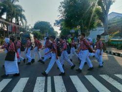 Wujudkan Pelayanan Prima, Polres Wonogiri Rutin Pengaturan Pagi