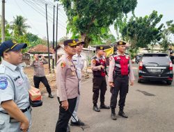 Antisipasi Kriminalitas, Kapolres Lampung Utara Pimpin Razia KRYD