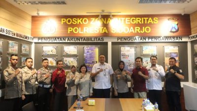 Imigrasi Kelas I Khusus Non TPI Jaksel Studi Tiru di Polresta Sidoarjo