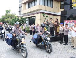 Cooling Sistem Jelang Pemilu 2024, Polisi Sidoarjo Gelar Bakti Sosial dan Bakti Kesehatan