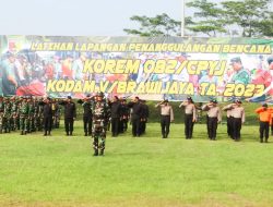 Latihan Lapangan Gulbencal di Wilayah Kodim Bojonegoro Resmi Ditutup