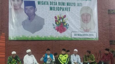 Haul Keluarga Besar Leluhur Wisata Desa BMJ Mojopahit, Hadirkan KH. Masrikhan Sebagai Penceramah