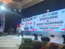 Gelar Konsolidasi Akbar: TKD Prabowo Gibran Jatim Kuatkan Sinergi Tim Pemenangan Hadirkan 2 Dedengkot Jawa Timur