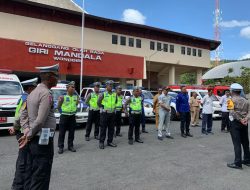 Polres Wonogiri Gelar Apel Satgas Quick Respons Jelang Ops Lilin Candi 2023