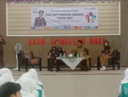 Peringati Hari Anti Korupsi Sedunia 2023, Kejari Sumenep Berikan Edukasi Pelajar Lewat Hukum