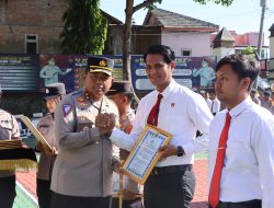 Kapolres Wonogiri Berikan Penghargaan Atas Pengungkapan Kasus Pembunuhan Berencana di Girimarto