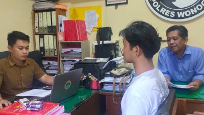 Edarkan Obat Daftar G, GW Remaja Asal Girimarto Diamankan Sat Res Narkoba Polres Wonogiri